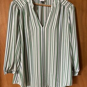 Cabi Awning Stripe blouse